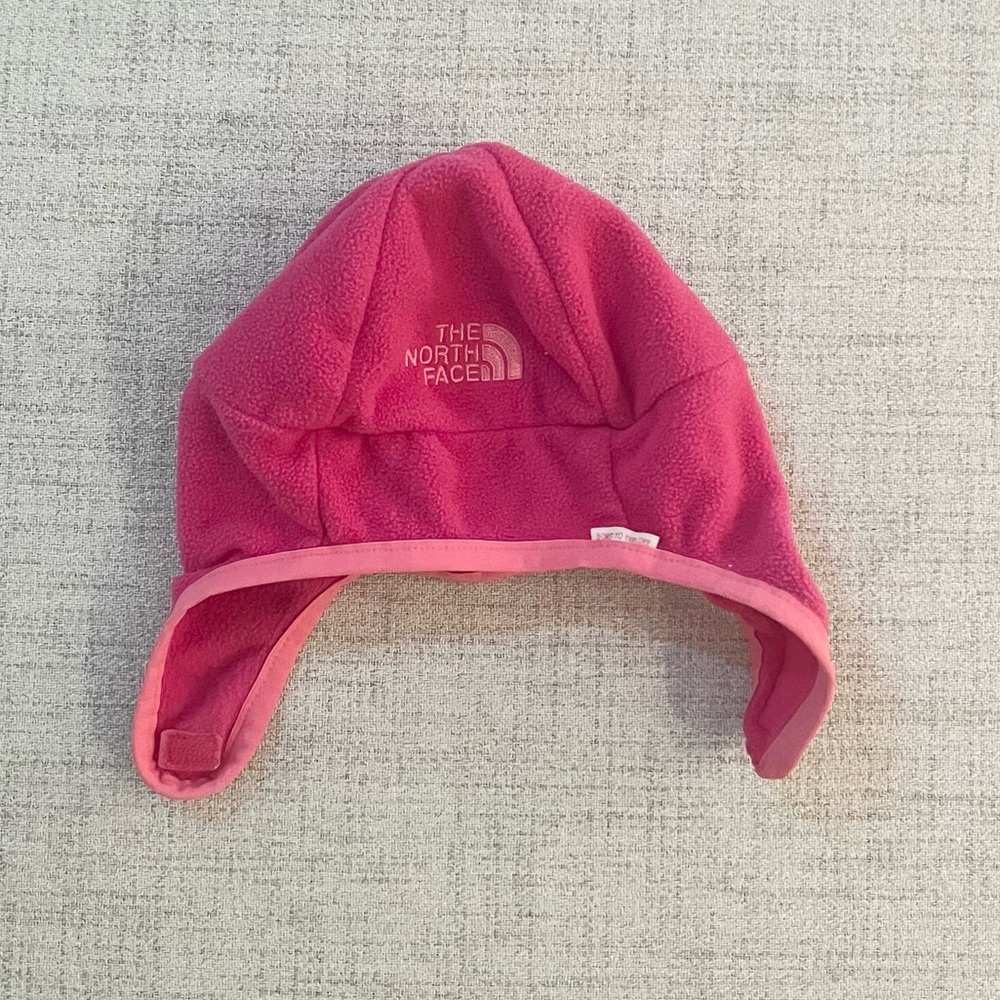The North Face Pink Cold Weather Hat Size 6-24 Months